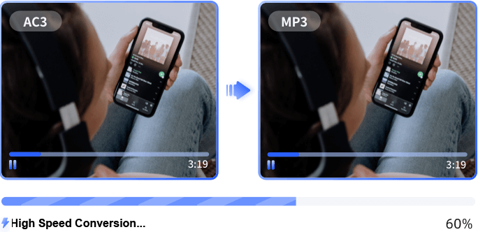 AC3 to MP3 audio conversion