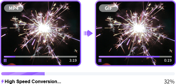 GIF creation from video frames